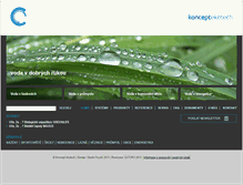 Tablet Screenshot of koncept-ekotech.com